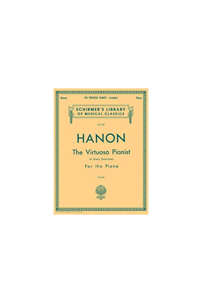 G. Schirmer Hanon - Pianist virtuos în 60 de exerciții - Complet: Biblioteca ...