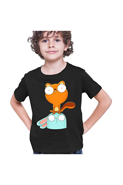 OEM Παιδικό Αγορίστικο T-shirt Kiff Barry Squirrel Rabbit