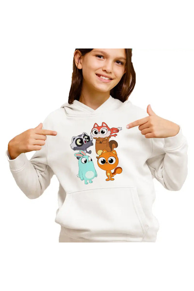 OEM Παιδικό Κορίτσι με Κουκούλα Kiff Chibi Toti Anime