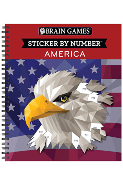 Pubn Intl Autocolant Jocuri Creiere după Număr Americana