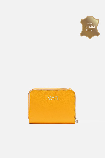 MAFİ حامل بطاقات ARIA مصنوع من الجلد الطبيعي بنسبة 100%