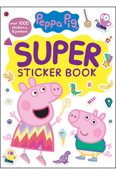 Golden Books Pub Co Inc Peppa Pig Super Sticker Book (Peppa Pig)