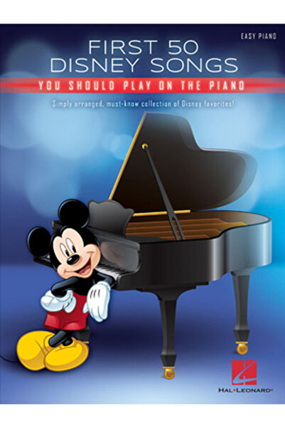 Hal Leonard Pub Co Primele 50 de melodii Disney pe care ar trebui să le cânți...