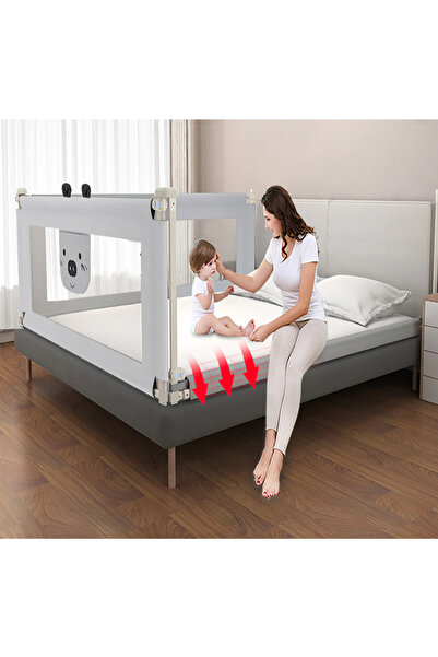 ROHS Balustradă pat glisant Happy XXL 200 cm Baby Bear, înălțime reglabilă 68-98 cm