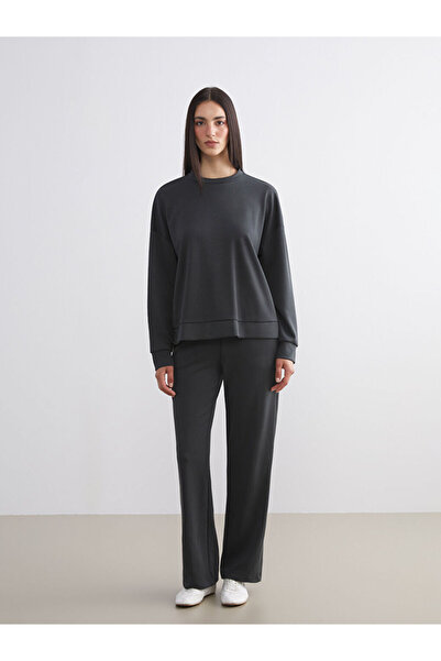 LC Waikiki Λαμπερές επιλογές από το Shining Store |   Γυναικείο φούτερ Modal Mixed oversized