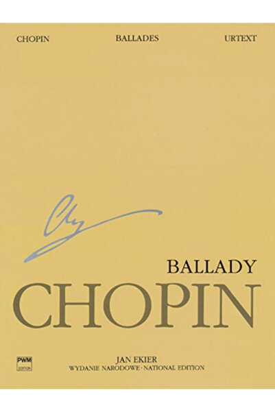 Addison Wesley Pub Co Inc Balade: Chopin Ediție Națională Volumul I