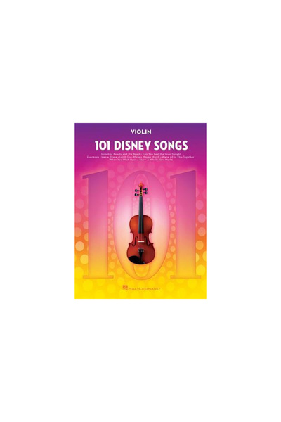 Hal Leonard Pub Co 101 cântece Disney: Pentru vioară