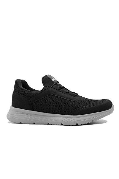 Onlo Ayakkabı Lpn-110 Black Laceless Anatomical Lightweight Sole Men's Sports Shoes