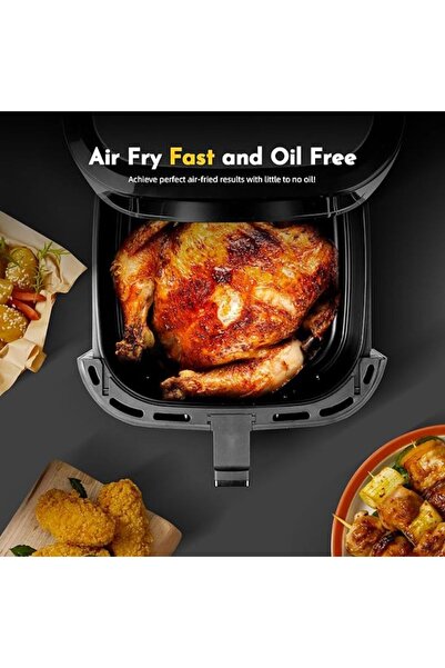 OEM AirFryer Friteuza Profesionala - Cuva 10L, 2400W, Digitala, AirFryer cu Aer Cald