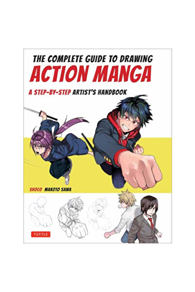 Tuttle Pub Ghidul complet pentru desenarea manga de acțiune: un manual al art...