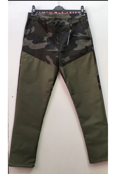 BeyzDenim Lycra Camouflage Khaki Large Size Hunting.Walking.Camping Pants