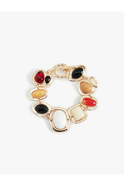 Koton Çok Renkli Taşlı Bileklik