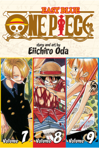 Viz Media One Piece: East Blue: Volumul 7, Volumul 8, Volumul 9