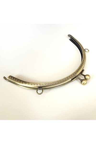 yumakça Çanta ve Cüzdan Klipsi Bakır Renk Oval Model 20 Cm ( ASKILIKLI )