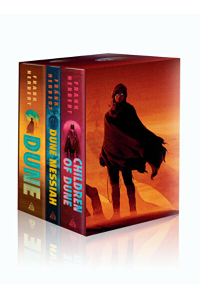 ACE Frank Herbert's Dune Saga 3-Book Deluxe Hardcover Boxed Set: Dune, Dune Messiah, and Children of Dun