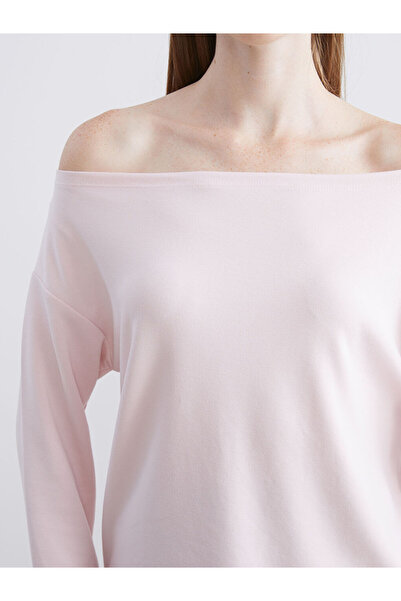 LC Waikiki Γυναικείο φούτερ με λαιμόκοψη καγιάκ