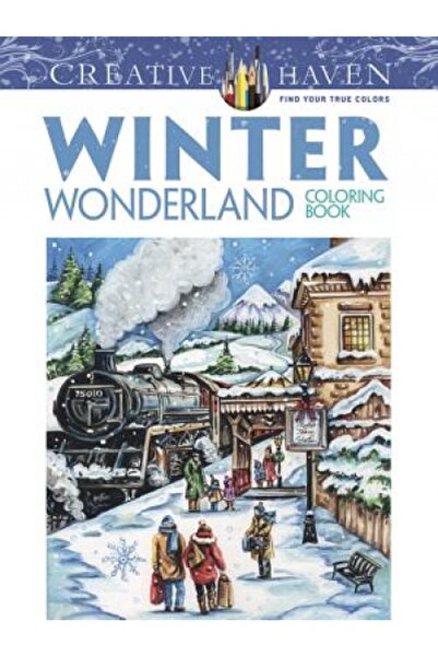 Dover Pubn Inc Carte de colorat Creative Haven Winter Wonderland