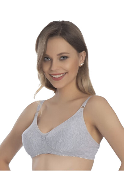 Ebru 4-Pack Luxury Combed Cotton Interlaced Gathered Sponge Bra Without Underwire (Wireless) 41301