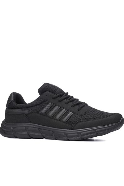 Onlo Ayakkabı Lpn-050 Black Bonded Anatomical Lightweight Sole Men's Walking Sports Shoes