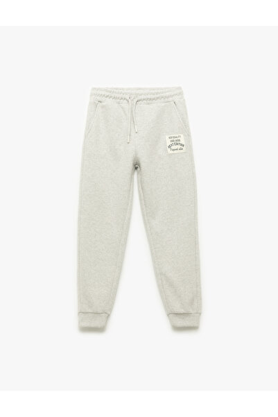 Koton Cepli Aplike Detaylı Jogger Eşofman Altı