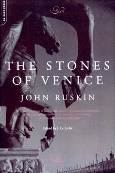 Da Capo Press The Stones of Venice