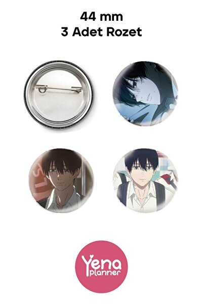 Yenaplanner مجموعة زينة الحقيبة / الشارة الصيفية من هيكارو ديد