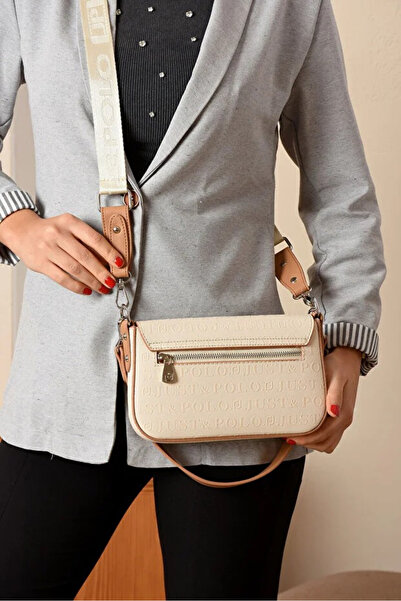 Just Polo Women's Hand and Shoulder Bag with Adjustable Strap Suitable for Da...