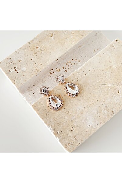 Vesce Atelier أقراط فولاذية مائلة