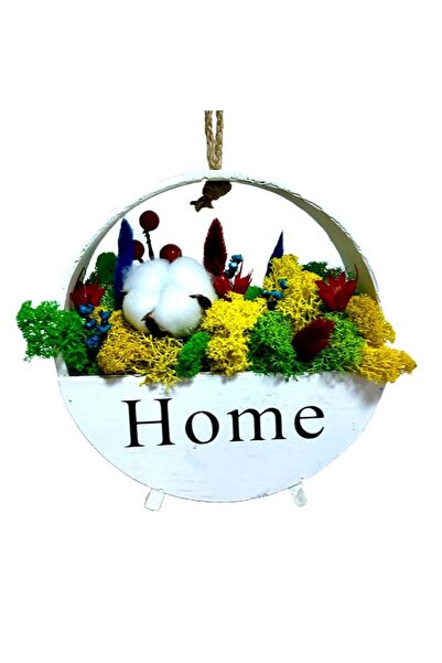 velve Aranjament floral HomeDeco, licheni naturali stabilizati, plante crioge...