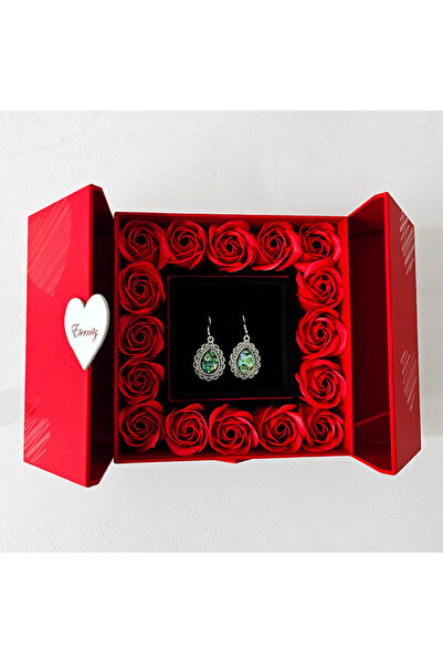 velve Αποκλειστικό κουτί αξεσουάρ, με σετ σκουλαρίκια Mirage, αρωματικά τριαν...