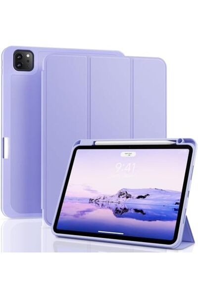 Generic iPad Pro 11-inch Case with Apple Pencil Holder, Trifold Stand, Auto Wake/Sleep, M4 5th Generation, C