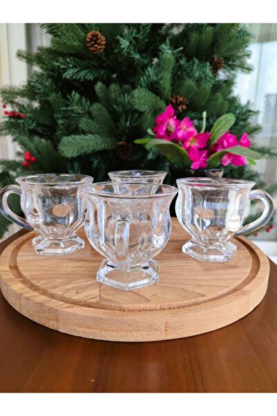 Madame Coco Vannes 4'lü Çay Fincanı Seti 140 ml