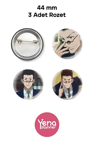 Yenaplanner Set de ornamente/badge pentru geanta Hunter x Hunter