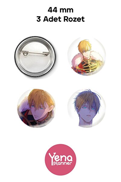 Yenaplanner مجموعة زينة الحقيبة / شارة من تصميم Who Made Me a Princess