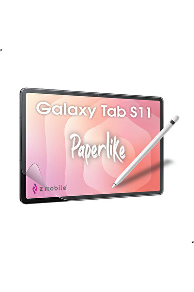 ZMOBILE Galaxy Tab S11 Ekran Koruyucu SM-X730 11 inç Paper like Kağıt Hissi Ekran Koruyucu Kağıt Hisli