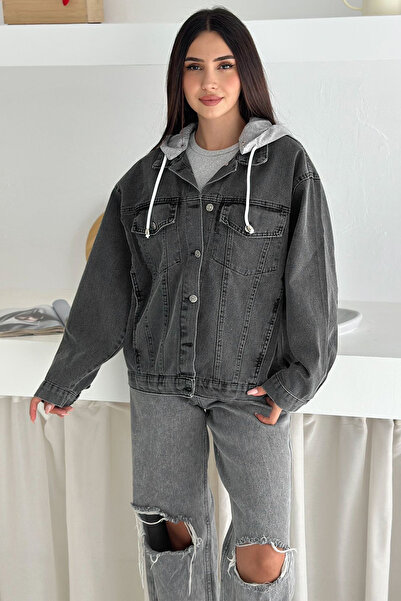 Noa Noa Γυναικείο πουκάμισο με oversized με κουκούλα τσέπες – Στυλ με στρώσεις & άνετο στυλ