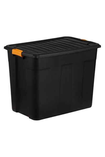 OEM High Resistance Black Plastic Storage Box 120L