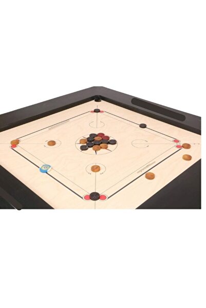 fitnessunion لوح كاروم مع عملات معدنية ومضرب، مقاس 24 × 24 انش