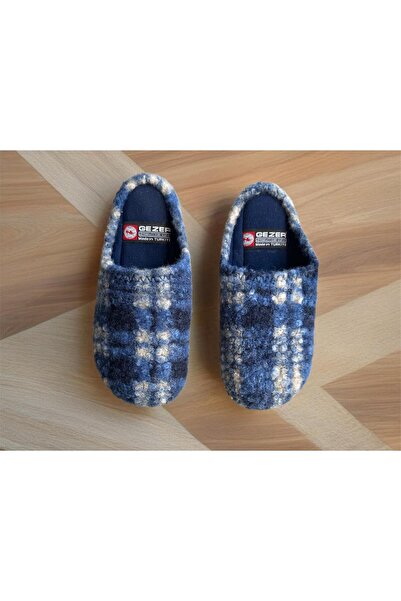 GEZER Erkek Ev Terliği Keçe Havlu Yumuşak