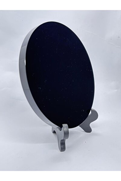 gemsartdeco OBSİDYEN AYNA 15 CM