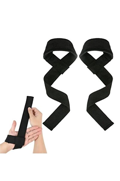 fitnessunion Padded wrist strap for weightlifting, bodybuilding and strength ...