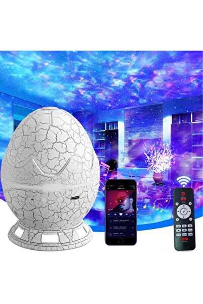 stfast st Renk Değiştiren Dinazor Yumurtası Bluetooth Gece Lambası Kumandalı Uyku arkadaşı Çocuklar Sevgililer