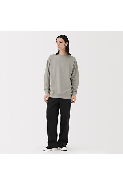 Muji UV Protection Quick Dry Waffle Crew Neck Long Sleeve T-Shirt