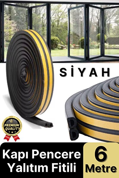 Svein Güçlü Kendinden Yapışkanlı Kapı Pencere Soğuk Hava Geçirmez Yalıtım İzo...