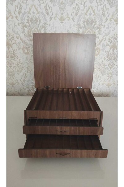 firdevsi hobi 3 raflı tesbih kutusu