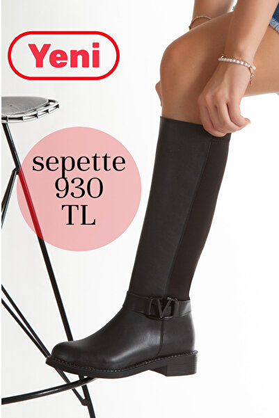 muhhu moda Жіночі щоденні чоботи на гумці Strec TokaİI