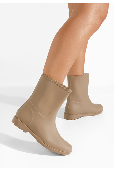 B T Shoes Γυναικεία Μποτάκια Themia Χακι