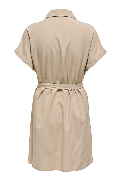 ONLY Φόρεμα Onljakiri από λινό μείγμα κανονικής εφαρμογής με κουμπιά και τσέπη στο στήθος ΦΟΡΕΜΑ 15346491