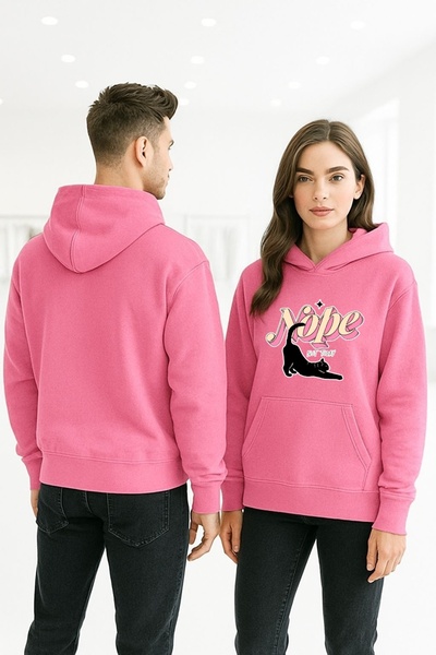 ArtYus Nope Cat Colorful με τύπωμα με κουκούλα Φούτερ