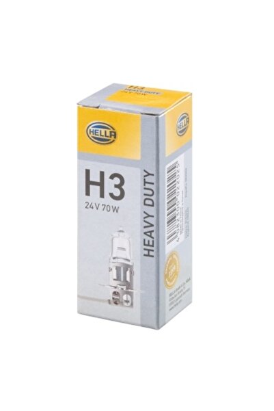 Hella Bec far HEAVY DUTY 8GH 002 090-251, H3, 24 V, 70W, PK22s